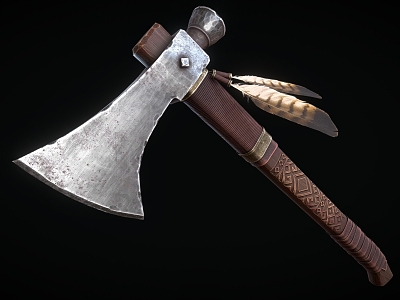 Modern Tomahawk Axe Game Axe model