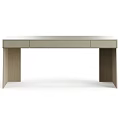 Modern Minimalist Desk Design With Three Drawers And Sleek Wooden Frame