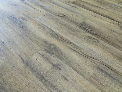 Durable Stylish Wooden Floor With Natural Wood Grain Warm Tone For Home Living Room 3d model