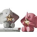 Modern Elephant Creative Desktop Ornaments Modern Ornaments Fashion Ornaments 3d model