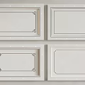 Various Ceiling Panel Designs With Decorative Borders And White Plaster Finish