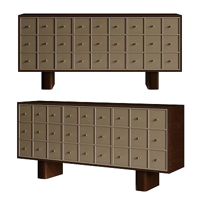 Modern Side Cabinet Medicine Cabinet Storage Cabinet Drawer Cabinet 3d model