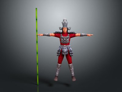 Warrior Samurai Soldier Guard Assassin Killer Ancient Soldier Ancient Assassin Killer model