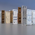 Various Stylish Swing Doors Collection With Multiple Materials And Designs For Home Interior