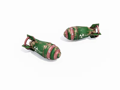 missile bomb 3d model