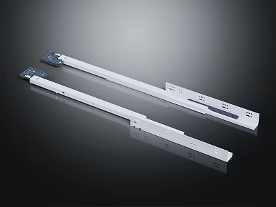 High Quality Durable Metal Drawer Slides For Smooth Sliding Hardware Tools 3d model