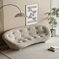 Double sofa 3d model