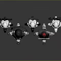 alien warrior alien warrior alien soldier alien army versus alien army 3d model