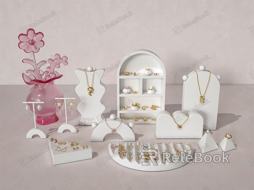 Modern Jewelry Jewelry Display model