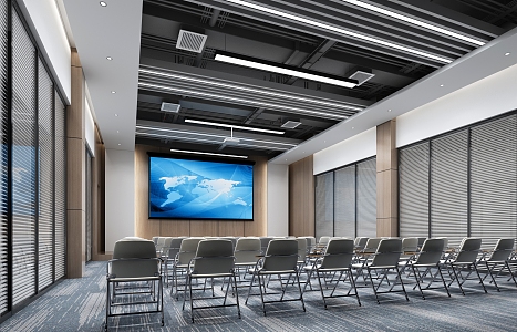 Modern Conference Room Large Conference Room 3d model