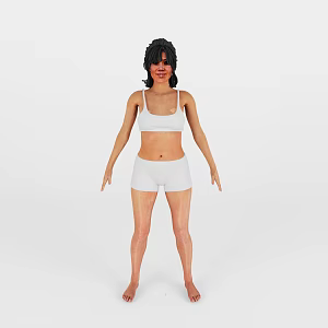 Woman 3d model