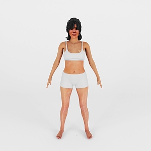 Woman 3d model