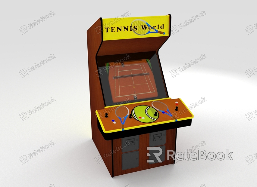 Modern game tennis game console model