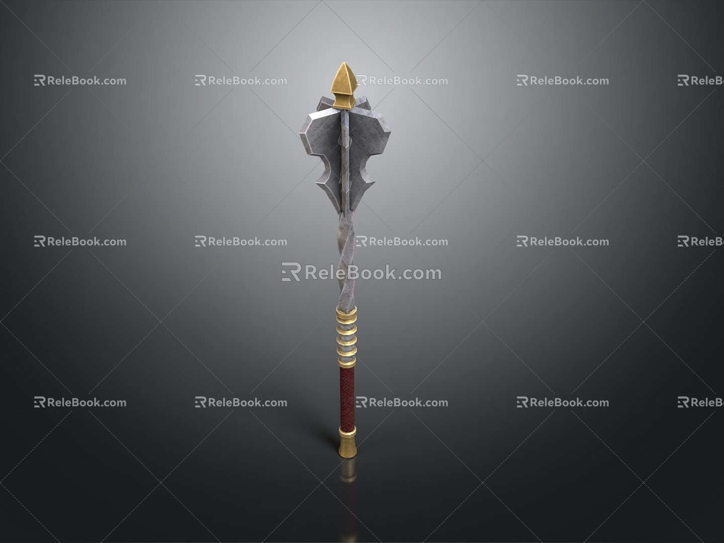 Scepter Ancient Scepter Cane Ancient Scepter Magic Scepter Metal Scepter Classical Scepter Magic Scepter 3d model