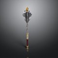 Scepter Ancient Scepter Cane Ancient Scepter Magic Scepter Metal Scepter Classical Scepter Magic Scepter 3d model