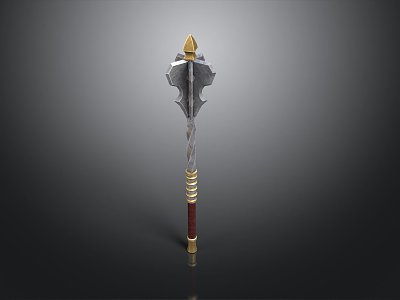 Scepter Ancient Scepter Cane Ancient Scepter Magic Scepter Metal Scepter Classical Scepter Magic Scepter 3d model