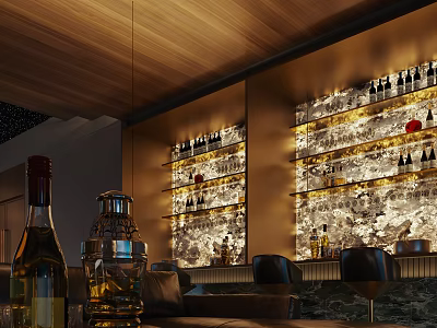Modern Home Theater Room Interior With Comfortable Sofa Projection Screen And Ambient Lighting Design 3d model