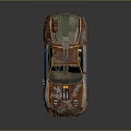 Self-made armed car modified car modified car chariot chariot doomsday car self-made car self-made car modified car 3d model