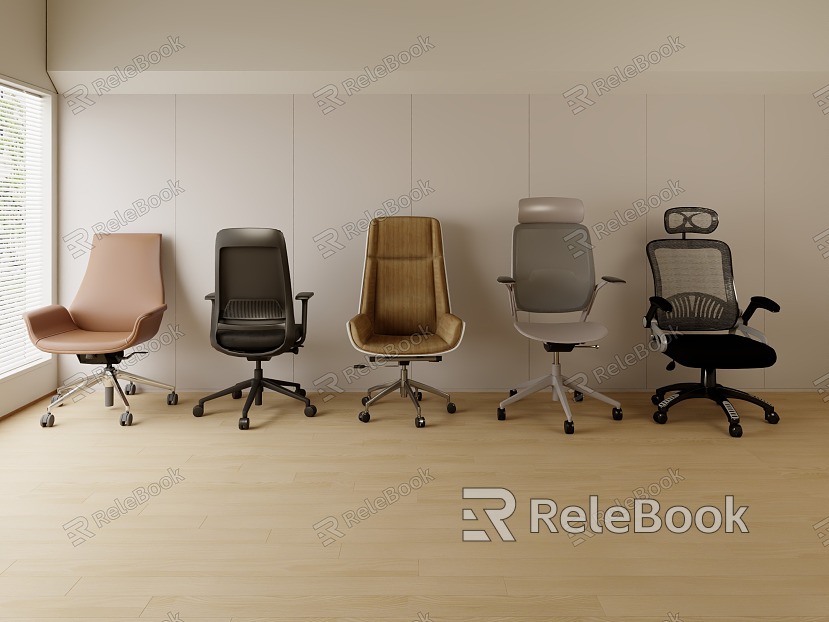 Office Chair Single Chair model