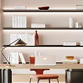 Modern study 3d model