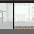 Garden Landscape Design With Buildings Green Spaces Walkways And Seating Areas