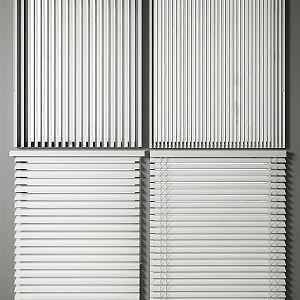 Modern venetian blinds 3d model