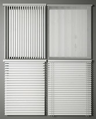 Modern venetian blinds 3d model