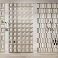 Entrance partition screen 3d model