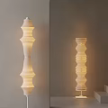 Simple floor lamp 3d model