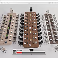 Modern Conference Table and Chair 3d model