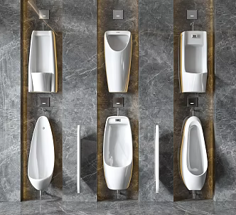 Modern Urinal 3d model