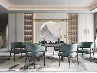 New Chinese Restaurant 3d model