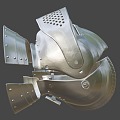 Medieval helmet 3d model