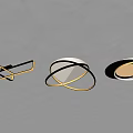 modern ceiling lamp 3d model
