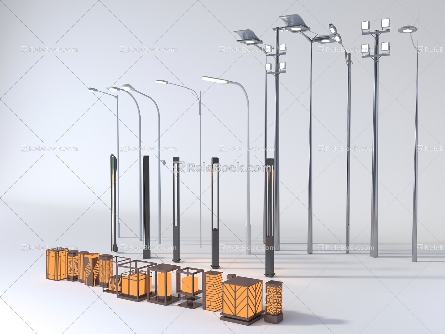 outdoor lamp 3d model