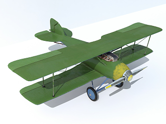 modern aircraft 3d model