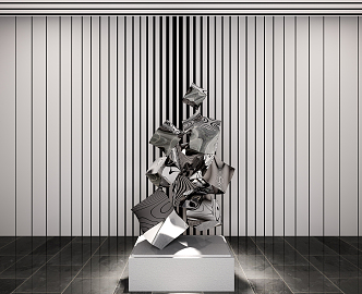 Modern Sculpture Ornaments 3d model