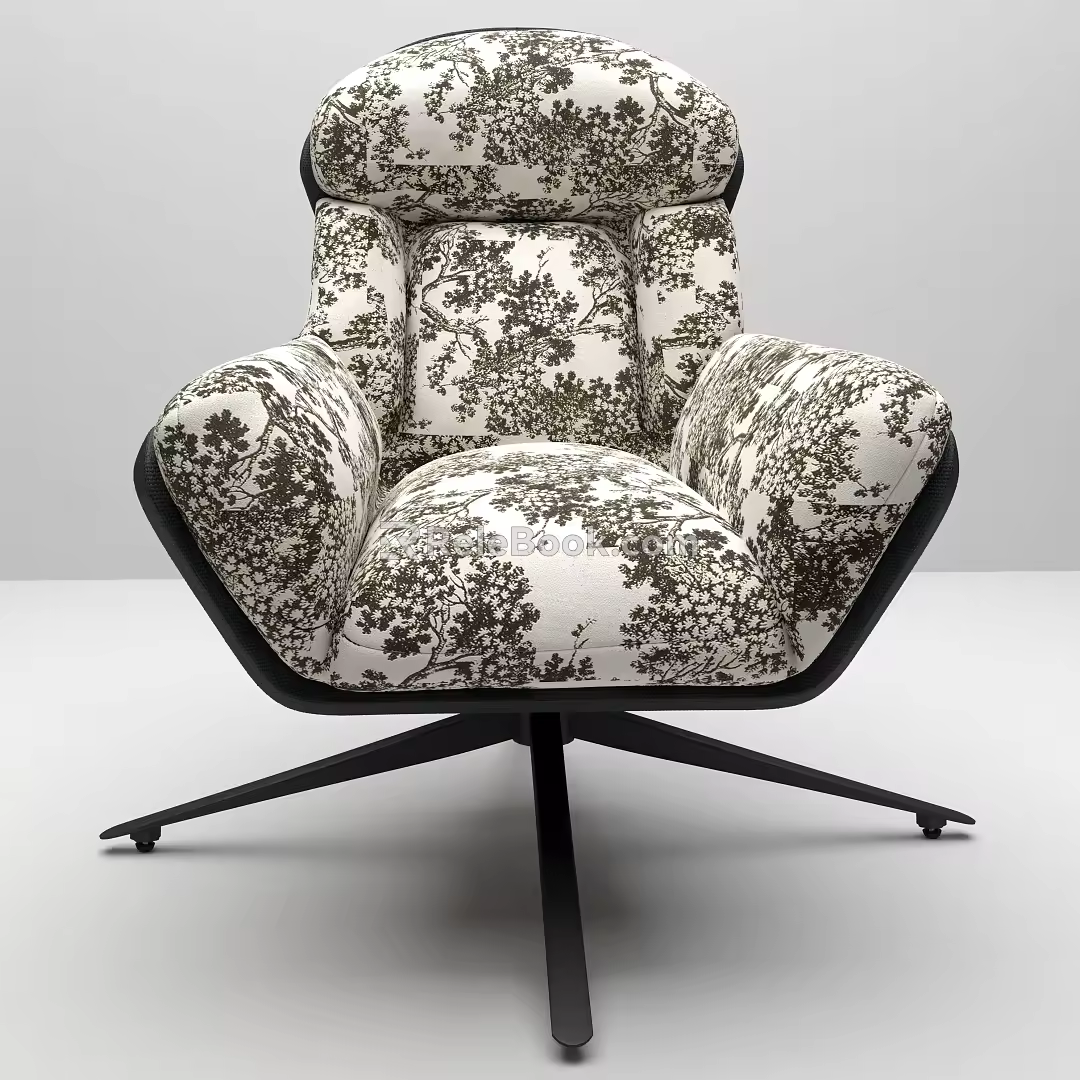 Home Furniture Lazy Sofa Chair 3d model