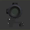 EOTECH Tactical Blue Weapon Scope With Green Lens And Mount Base
