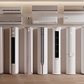 Air conditioner wall-mounted air conditioner vertical air conditioner 3d model