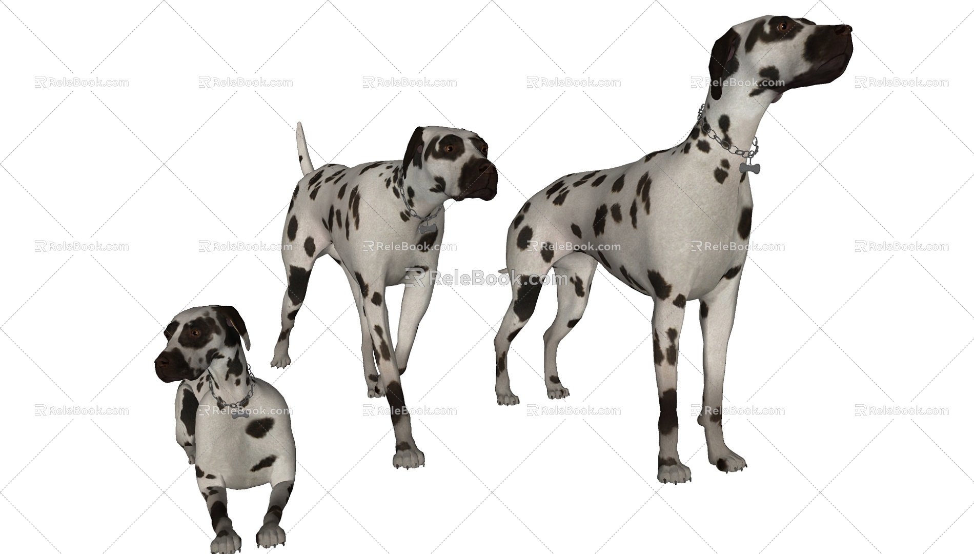 Dog 3d model