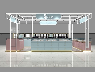 Silver Jewelry Shop 3d model