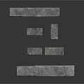Natural Gray Stone Long Slabs And Small Blocks For Building Projects