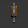 Tactical Survival Knife With Sharp Metal Serrated Blade And Non Slip Textured Brown Handle