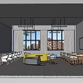 AC area design 3d model