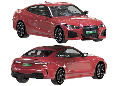 BMW 4 Series BMW M440i Coupe BMW 3d model