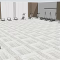 Sports Equipment In Gym With Various Fitness Machines And Training Tools