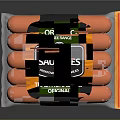 Scottish Organic Traditional Beef Sausages With Original Flavor And Quality Packaging