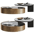 Coffee table combination 3d model