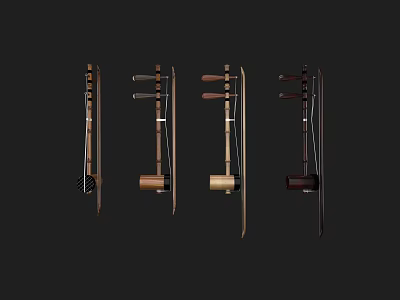 Modern Jinghu 3d model Modern Jinghu 3d model